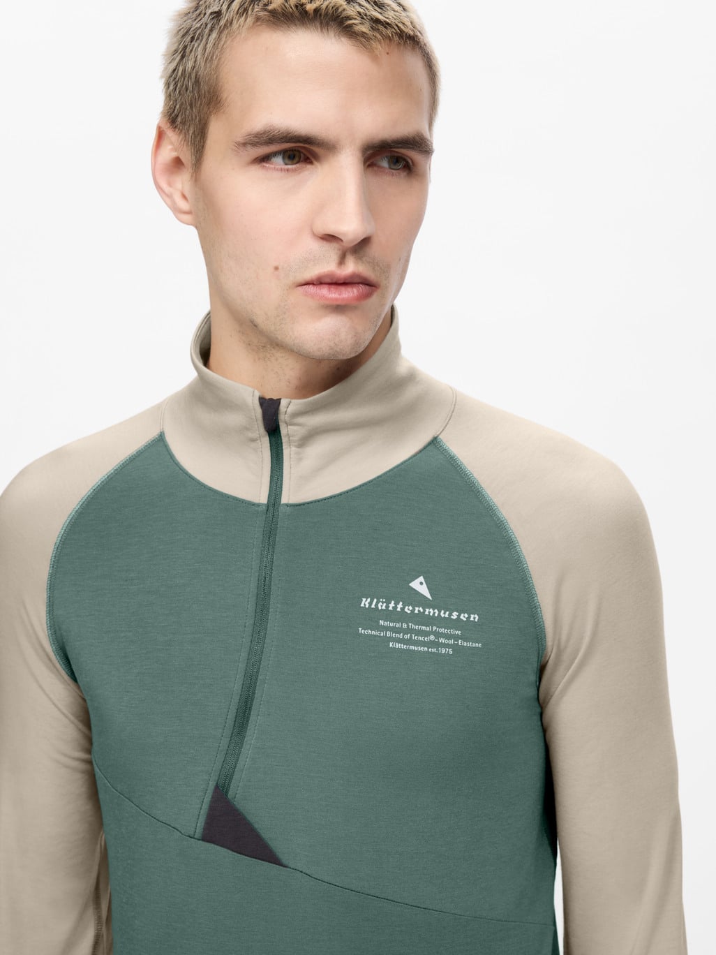Image 5 for product Fafne Half Zip Tröja Herr