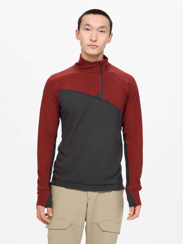 Huge Half Zip Sweater Men's