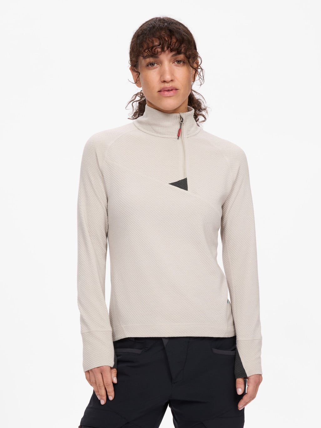 Image 3 for product Huge Half Zip Sweater Women's
