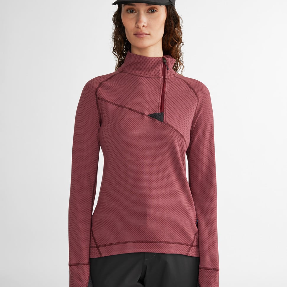 Image 4 for product Huge Half Zip Sweater Women's