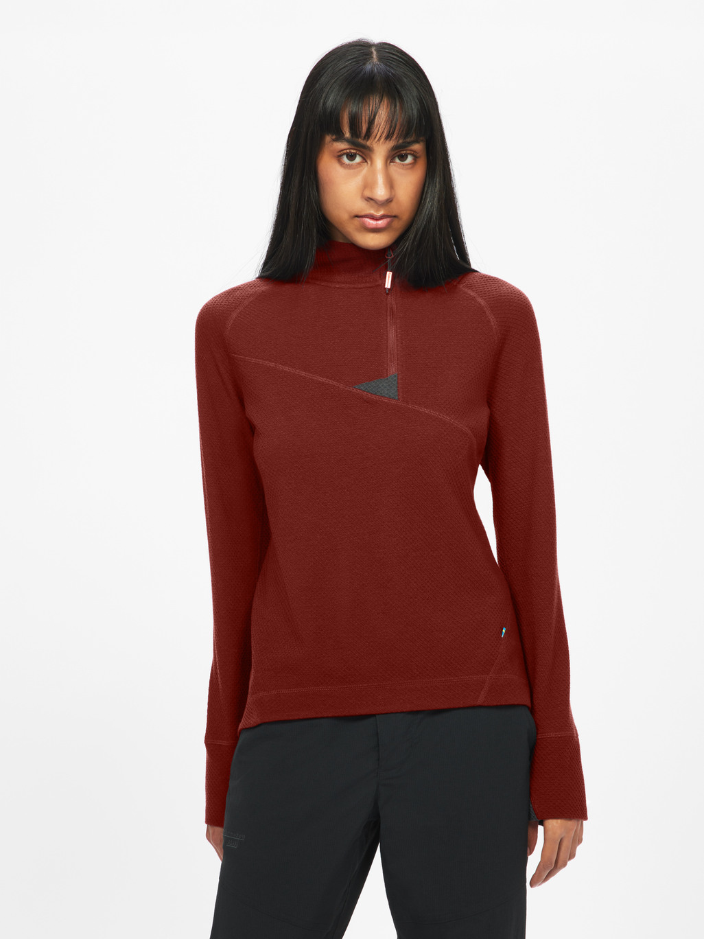 Image 4 for product Huge Half Zip Sweater Women's