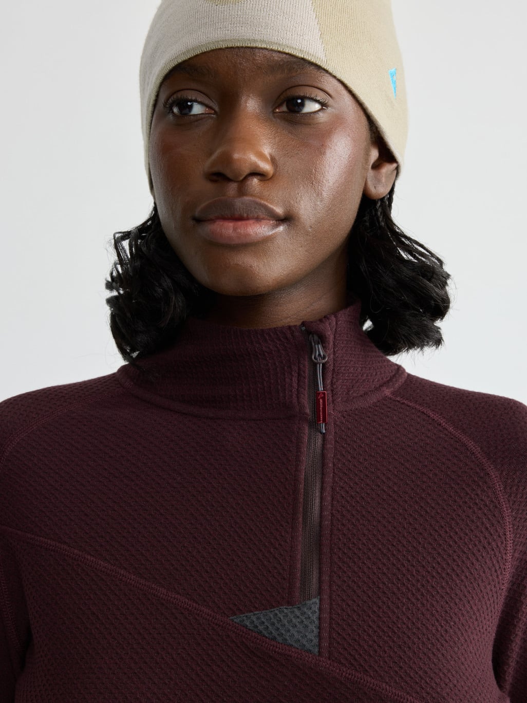 Image 5 for product Huge Half Zip Sweater Women's