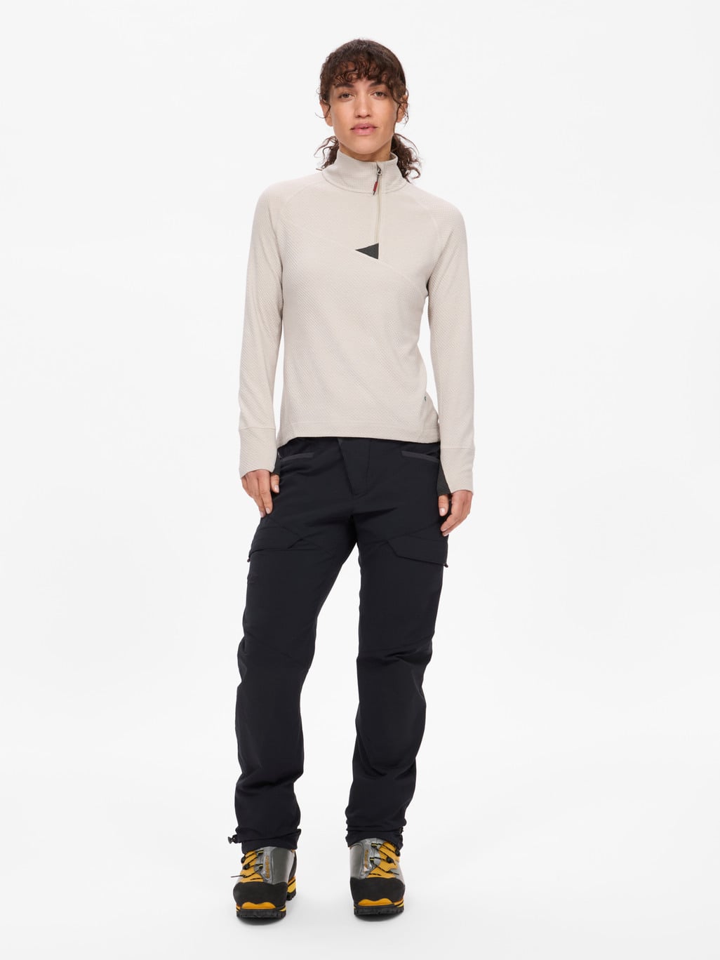 Image 2 for product Huge Half Zip Sweater Women's