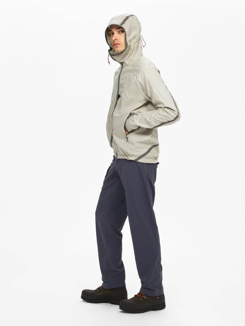 Image 5 for product Ansur Hooded Wind Jacket Men's