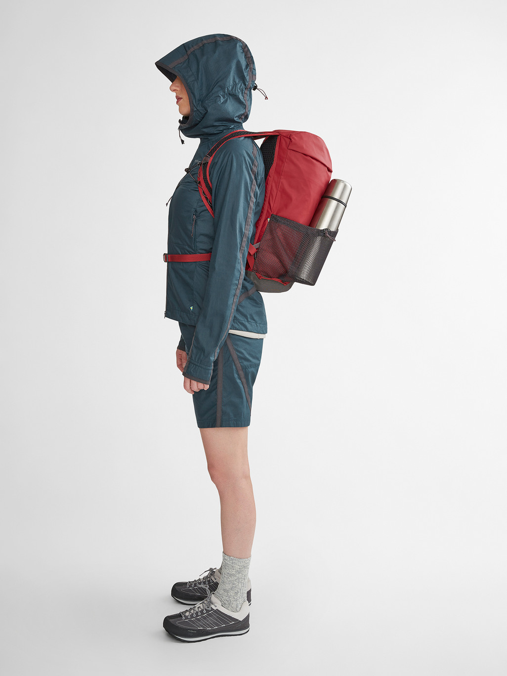 Image 4 for product Ansur Hooded Wind Jacka Dam