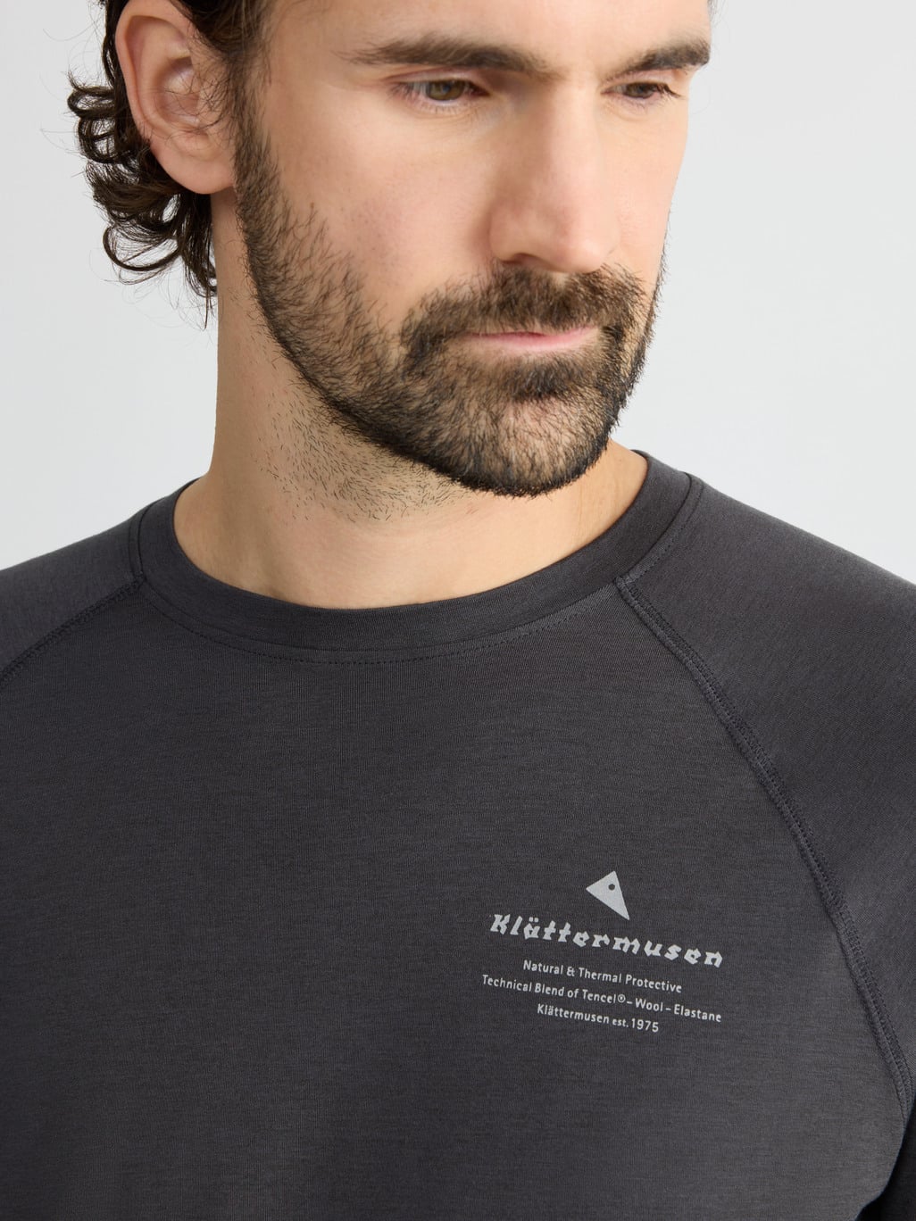 Image 7 for product Fafne Crew LS T-shirt Herren