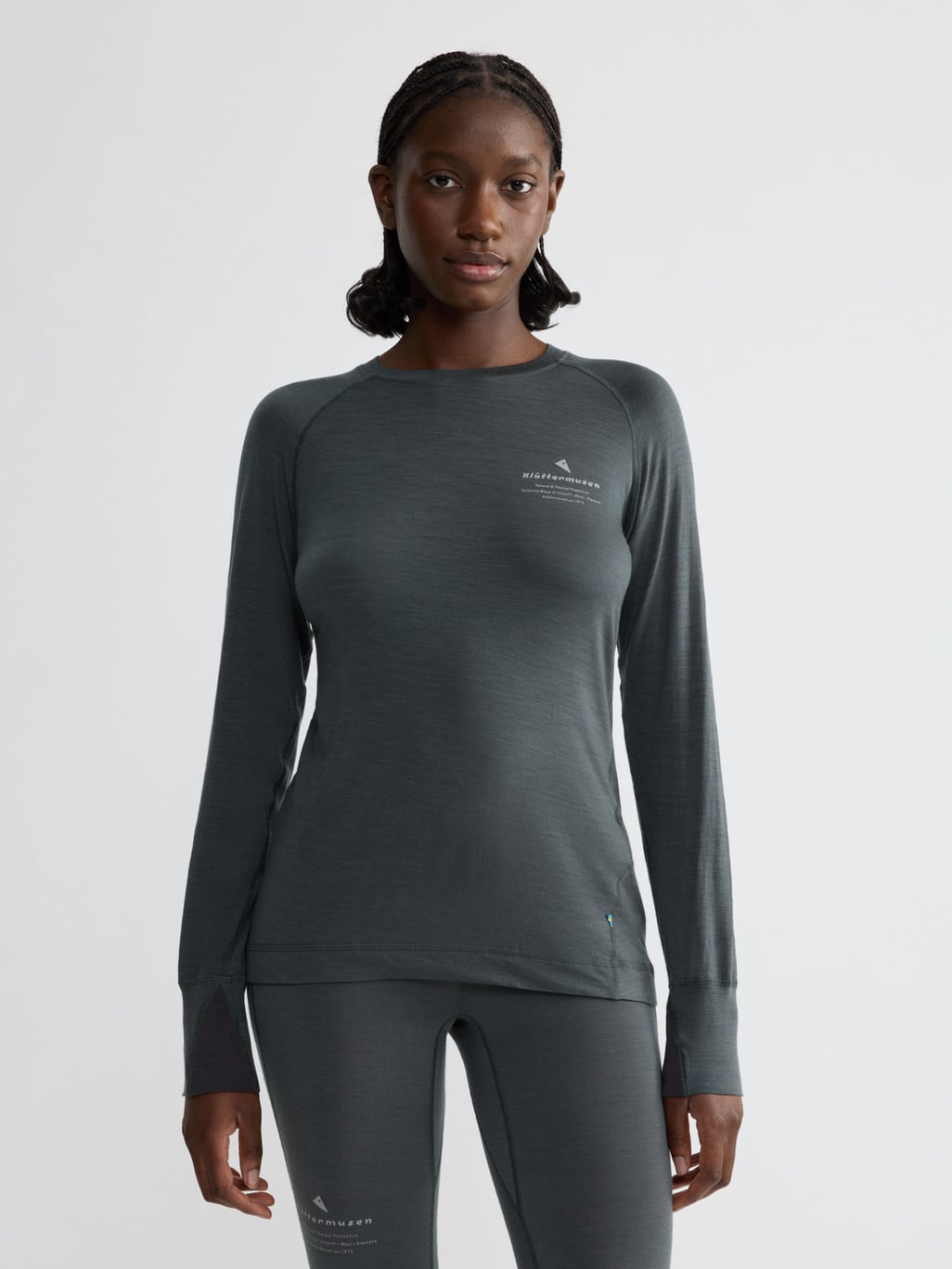 Image 1 for product Fafne Crew LS Tee Women's